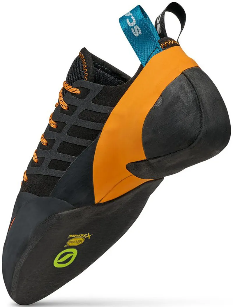 Scarpa Instinct Lace Climbing Shoes - Black-Orange-4
